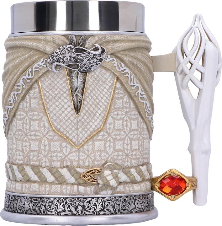 Actual product image Nemesis Now Lord of the Rings Tankard Gandalf the White 15 cm (0.60 l, 1 x)