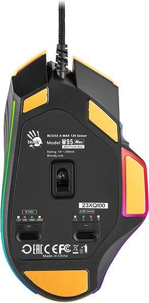 Produktbild A4Tech Mouse BLOODY W95Max USB Sports Lime (Kabelgebunden)