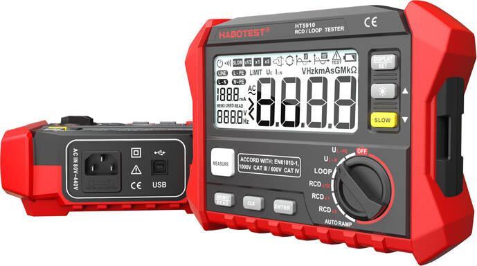 Image du produit Habotest HT5910 Testeur numérique de résistance de la terre