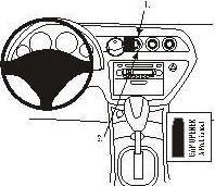 Produktbild Brodit 853400 Autohalterung Honda Integra