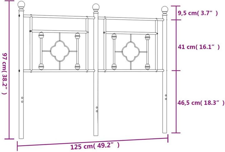 Actual product image VidaXL Jana (125 x 3 x 97 cm)