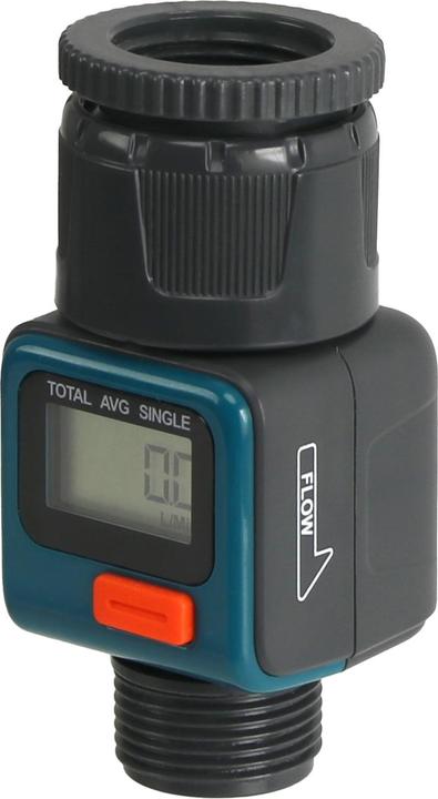 Produktbild Daygreen Digitaler Wasserzähler DH-WT004, mit Adapter 1" u. 3/4"