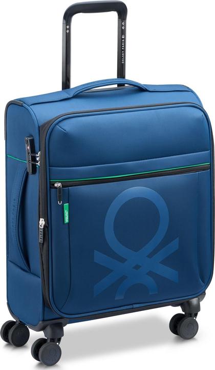 Produktbild Delsey ParisxUnited Colors of Benetton Color Block 4 Rollen Kabinentrolley S 55 cm mit Dehnfalte (43 l, Handgepäck (bis 50l))