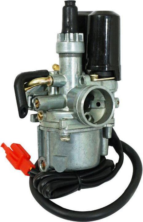 Image du produit P2R carburateur droite avec starter électrique et joint torique admission peugeot 50 tkr, speedfight 1