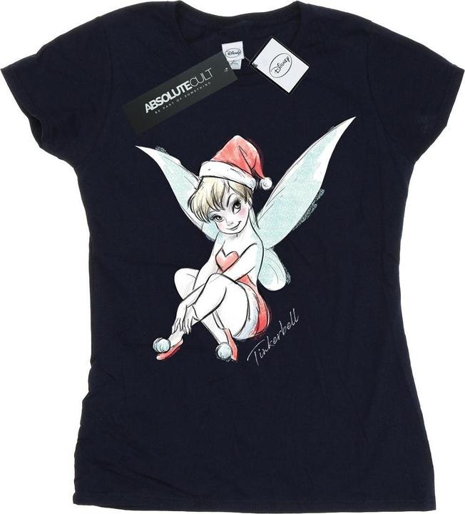 Immagine prodotto Disney Tinkerbell Christmas Fairy Maglietta Donna (XXL)