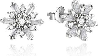 Immagine prodotto Beneto Orecchini di design in argento con zirconi AGUP2726 (L)