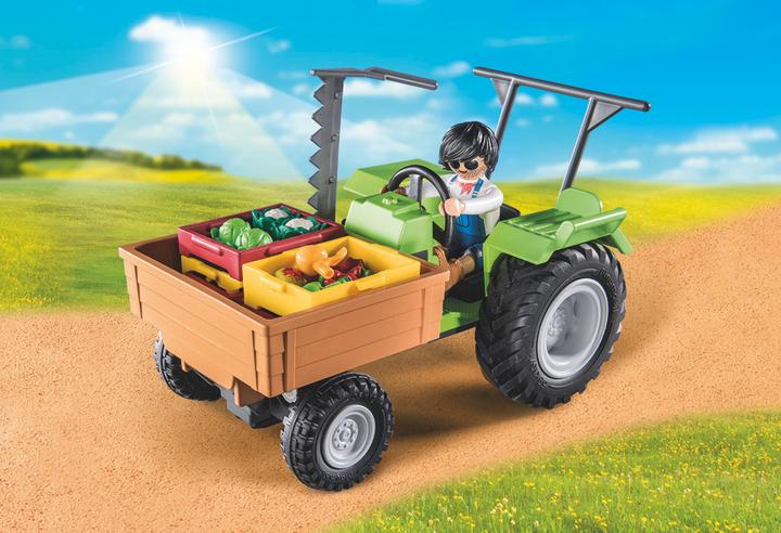 Produktbild Playmobil Traktor mit Anhänger (71249, Playmobil Country)