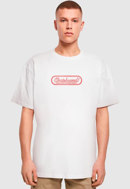 Actual product image Merchcode The Skateboard Magazine Logo Oversize Tee - 169735 (S)