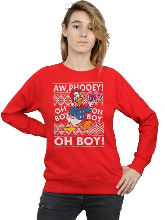 Produktbild Disney Donald Duck Christmas Fair Isle Sweatshirt (XXL)