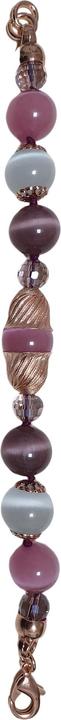 Produktbild L'Officiel Bracciale agate rosa e bianche