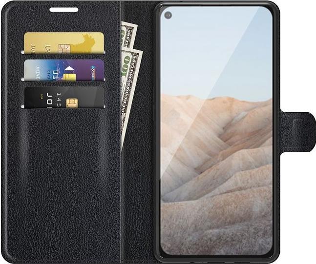 Produktbild MU Classic Litchi Leder Bookcover Series (Google Pixel 5a)