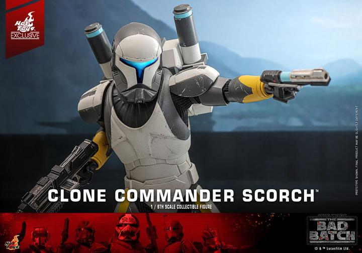 Produktbild Hot Toys Star Wars - The Bad Batch Clone Commando Scorch Exclusive Actionfigur