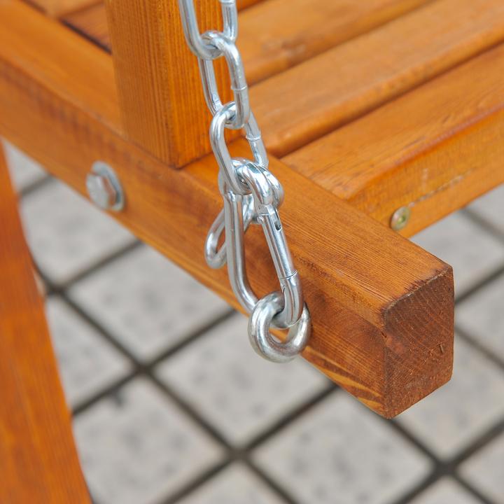 Produktbild Outsunny Hollywoodschaukel Gartenschaukel 3-Sitzer Lärche