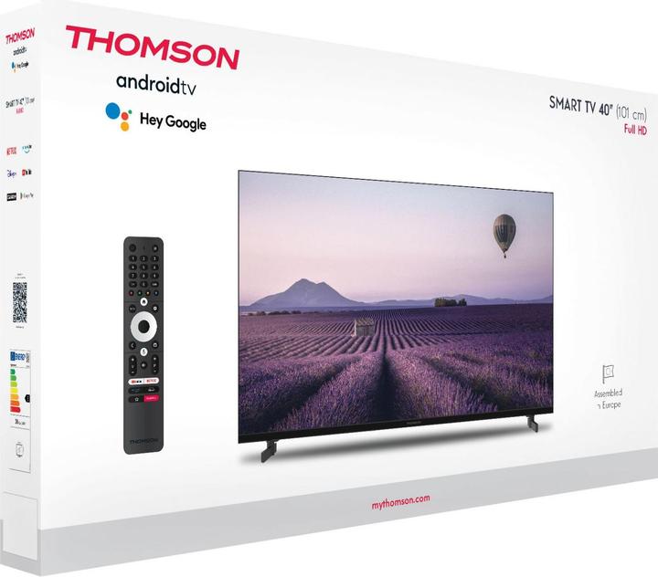 Produktbild Thomson 43UA5S13 TV 109,2 cm (43') 4K Ultra HD Smart TV Wi-Fi Schwarz (40", LED, Full HD)