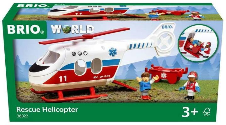 Actual product image Brio Rescue Helicopter