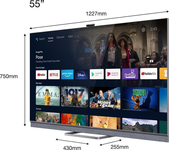 Actual product image TCL 65C825 (65", LCD, 4K, 2021)