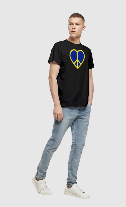 Immagine prodotto Merchcode Peace - Maglietta Basic Heart Peace - 161531 (M)