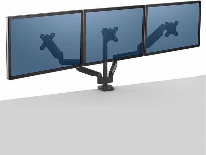 Actual product image Fellowes Platinum Series Triple Monitor Arm (Table, 27")