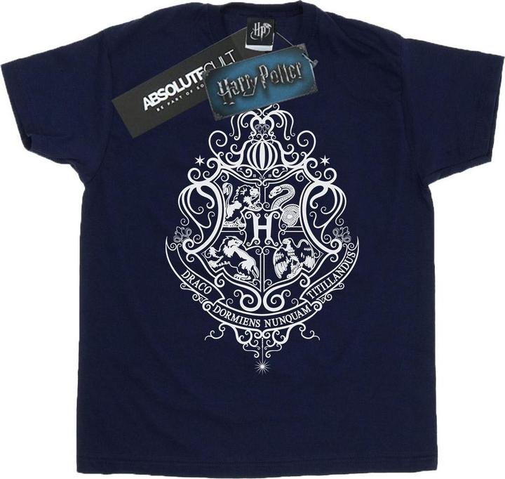 Produktbild Hogwarts Draco Dormiens Crest TShirt (L)