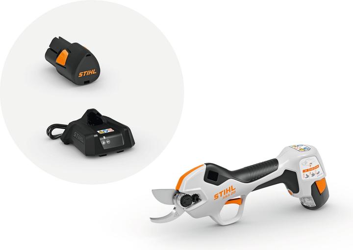 Image du produit Stihl ASA 20.0 SET incl. AL 1 + AS 2 Sécateur élagueur sans fil incl. batterie et chargeur