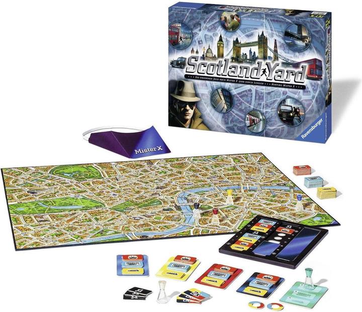 Produktbild Ravensburger Scotland Yard (Deutsch, Französisch, Italienisch, Englisch)