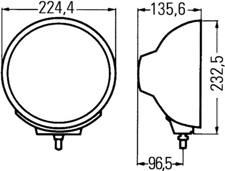 Produktbild Hella Fernscheinwerfer Xenon 1F8 007 560-621