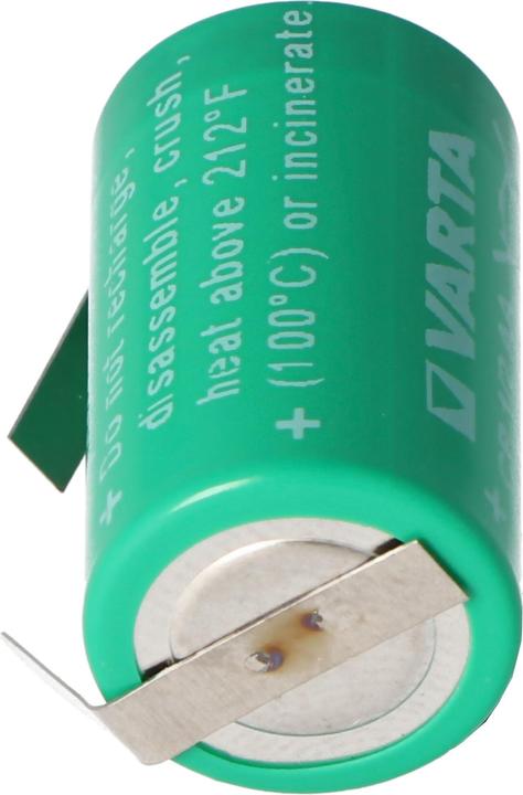 Actual product image Varta Battery CR1/2AA 6127 with solder tag U-shape (1 pcs., AA, 950 mAh)