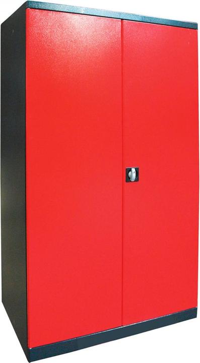 Immagine prodotto Dema Armadio "XXL" antracite / rosso 110x192x58 (53 cm, 192 cm)