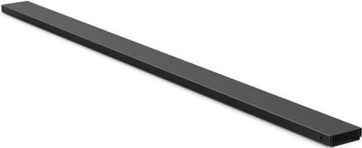 Hama Chemin de câbles en métal, magnétique, 90 x 5,6 x 1,6 cm, noir (Conduit, 90 cm)