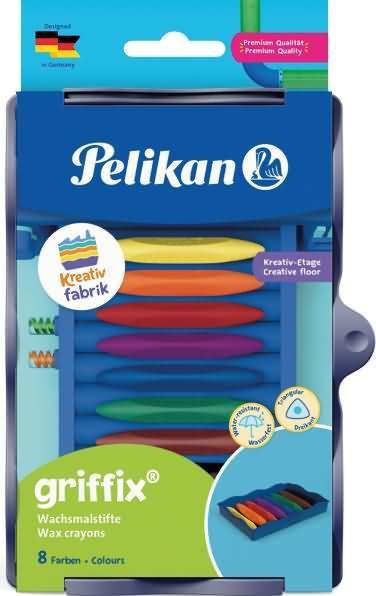 Produktbild Pelikan Kreativfabrik Griffix (8 Farben, 8 x)