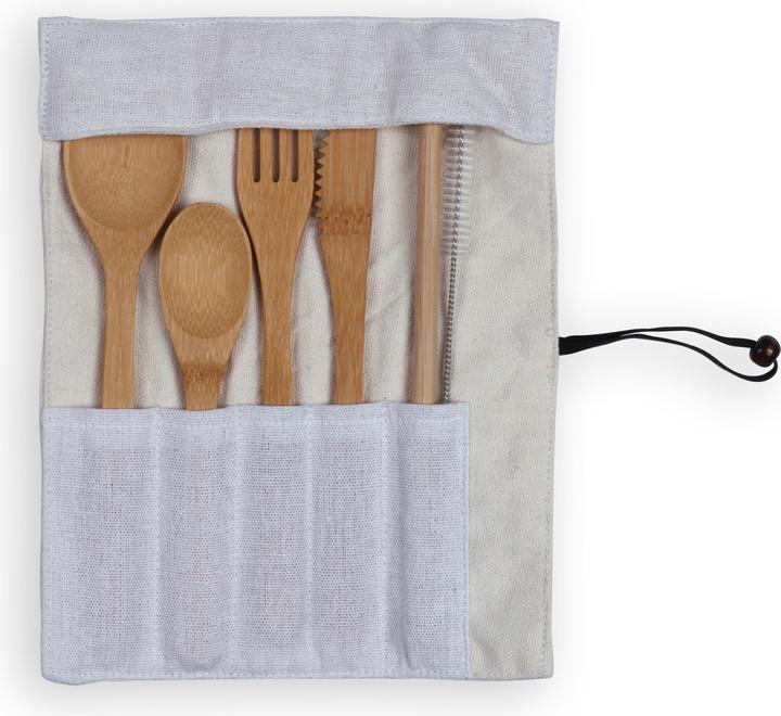Actual product image Livoo Bamboo cutlery set (1 Piece, Knife)