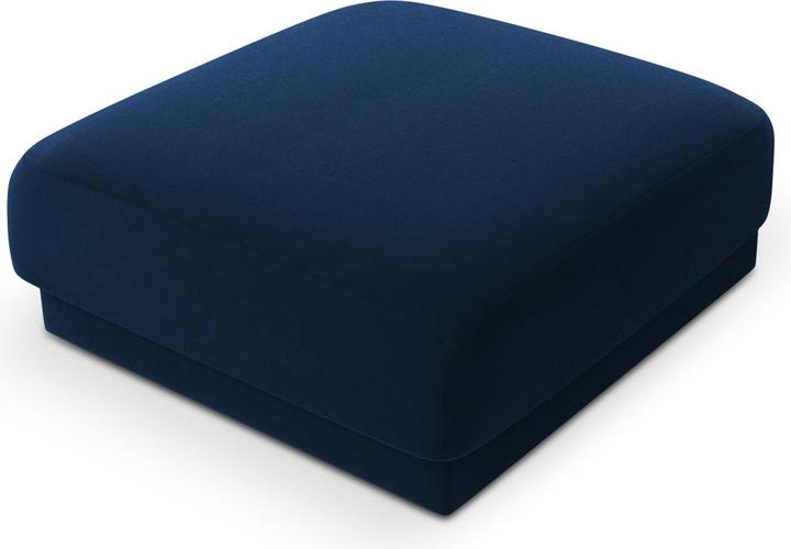 Actual product image Micadoni Velvet Pouf, "Miley", 1 Seat, 90x90x40Made in Europe (Cushioned stools)