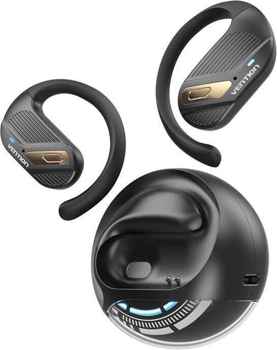 Image du produit Vention TWS OpenBeat O12 NBUB0 headphones (black) (30 h, Filaire)