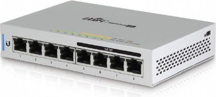 Actual product image Ubiquiti Unifi Switch US-8-60W-5 Set:8 Port (8 Ports)