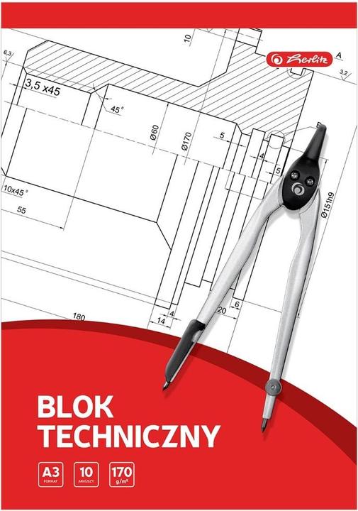 Produktbild Herlitz Technischer Block A3 (A3)