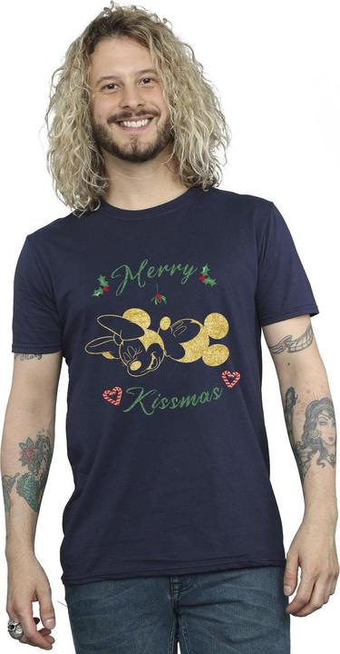 Immagine prodotto Disney Mickey Mouse Merry Kissmas Maglietta Uomo (4XL)