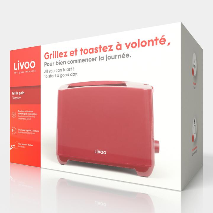 Produktbild Livoo Toastautomat (EU-Stecker)