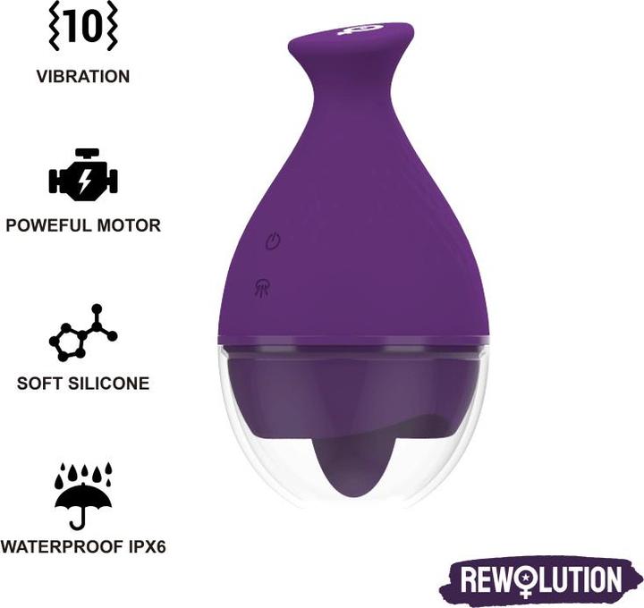 Actual product image Rewolution Rewolingo Tongue Stimulating Vibe