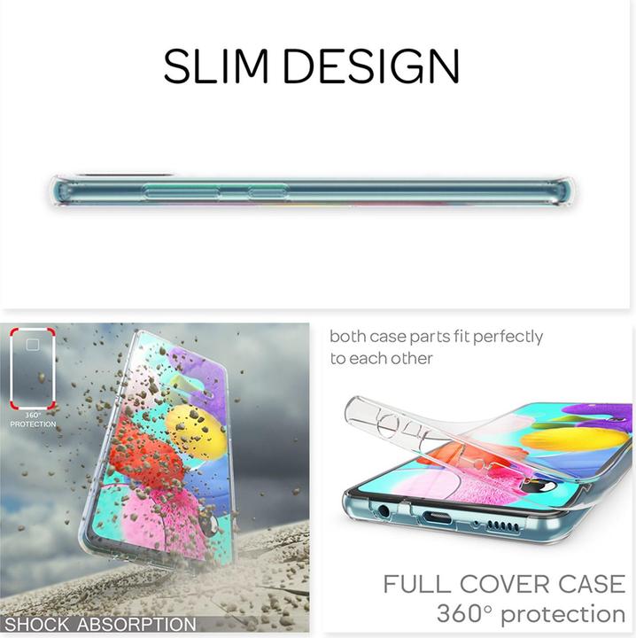 Actual product image Nalia 360° mobile phone cover (Samsung Galaxy A51)