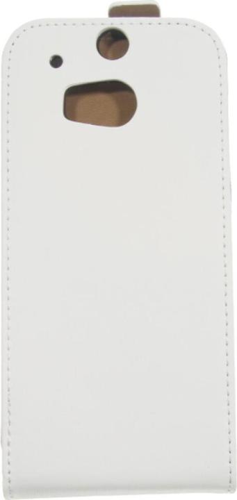 Immagine prodotto OEM Custodia Slim Flip in pelle HTC One M8 - Bianco (HTC One (M8), HTC One M8s)