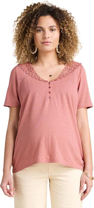 Produktbild Envie de Fraise Wendbares Umstandsshirt mit Makramee-Spitze (W32/L34)