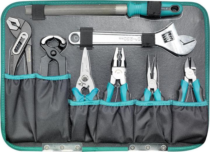 Produktbild technocraft ABS-Werkzeugkoffer PRO CHROME 152-tlg (152 Teile)