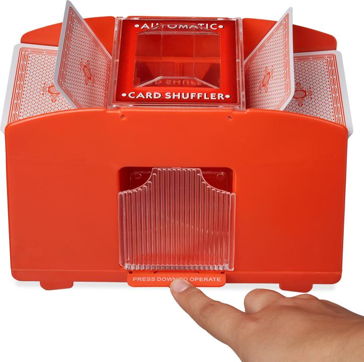 Actual product image Relaxdays Card shuffler