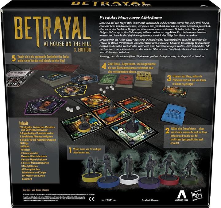Image du produit Hasbro Gaming La trahison à la maison sur la colline : 3ème édition (Anglais)