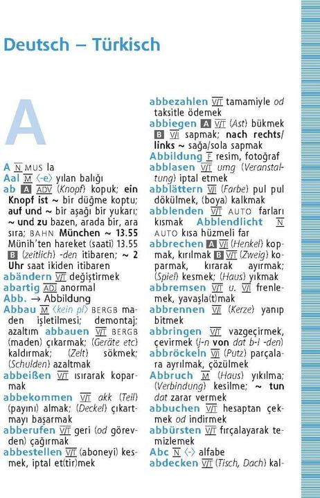 Produktbild Langenscheidt Universal-Wörterbuch Türkisch (Deutsch, Türkisch, 2022)