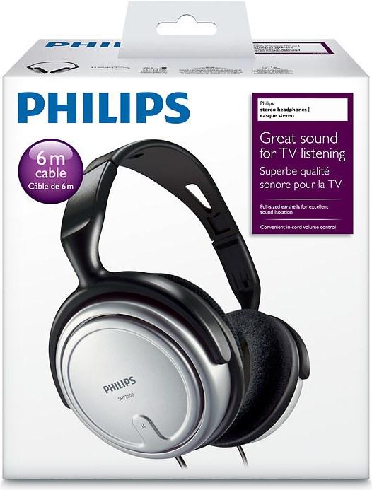 Actual product image Philips Shp2500 (No noise cancelling, Cable)