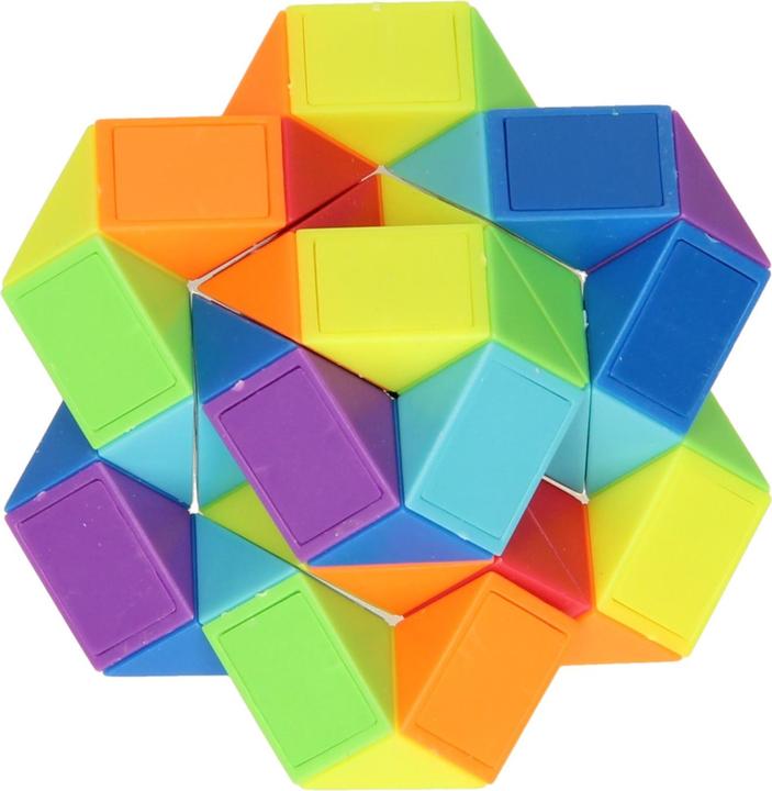 Actual product image Roost Fidget Rainbow Magic Snake