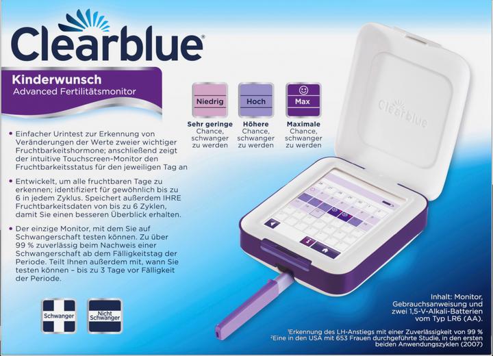 Productafbeelding Clearblue Vruchtbaarheidsmonitor Geavanceerd