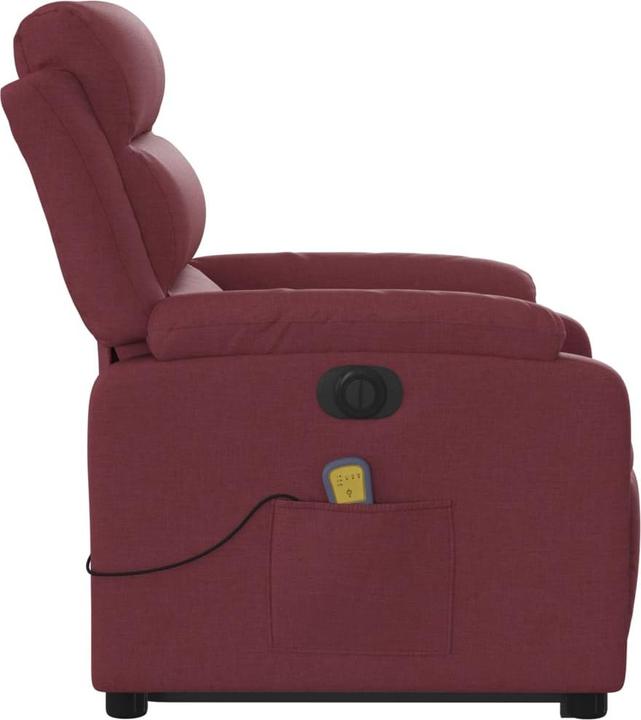 Image du produit VidaXL Fauteuil de massage électrique avec releveur Tissu