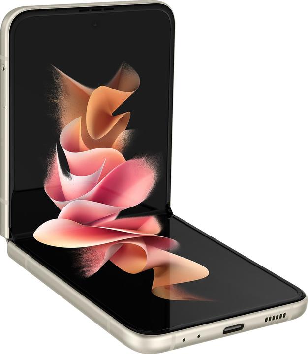 Produktbild Samsung Galaxy Z Flip3 5G (128 GB, Cream, 6.70", SIM + eSIM, 12 Mpx, 5G)